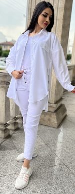 مانتو بغل زیپ کد 1130 - Image 7