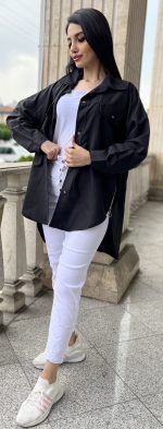 مانتو بغل زیپ کد 1130 - Image 8
