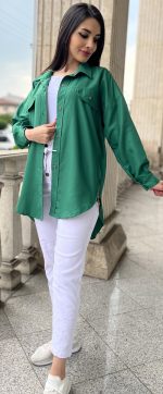 مانتو بغل زیپ کد 1130 - Image 2
