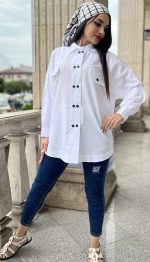مانتو جلو پانچ کد 1155 - Image 7