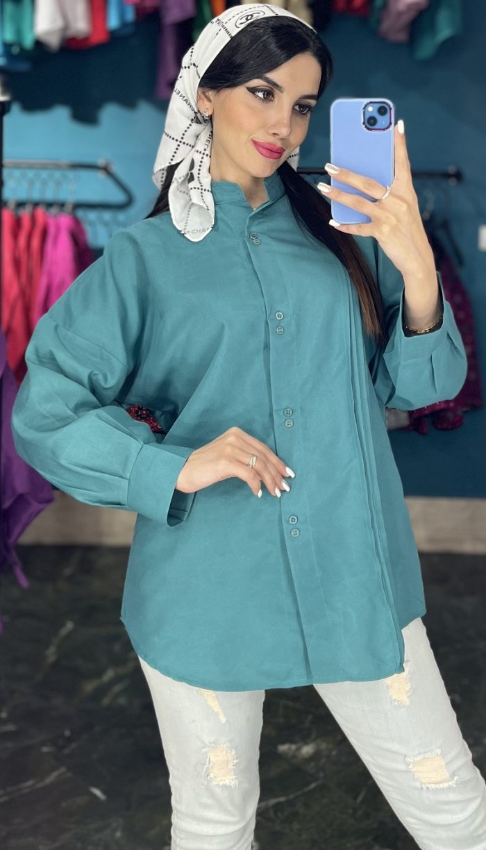 مانتو پیله دار کد 1163 - Image 6
