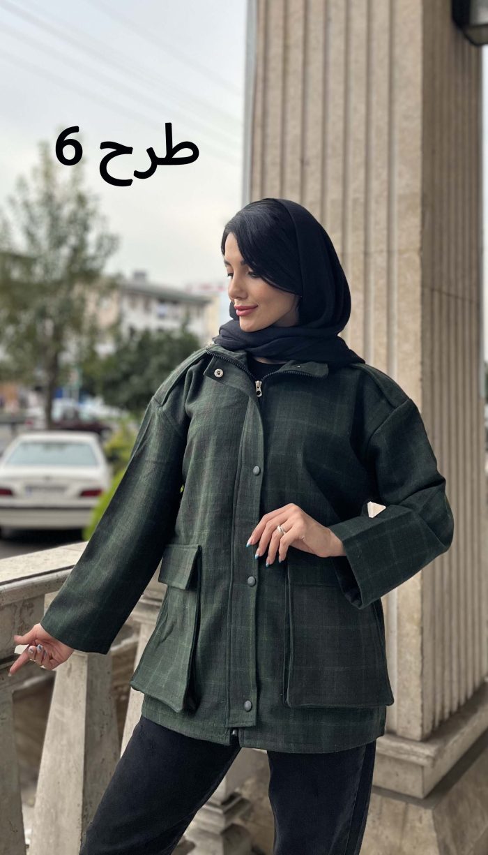 شکت پشمی ( چهارخونه پشمی) کد 1212 - Image 10
