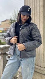 کاپشن کوتاه بادکنکی کد 1215 - Image 8