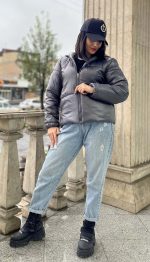 کاپشن کوتاه بادکنکی کد 1215 - Image 9