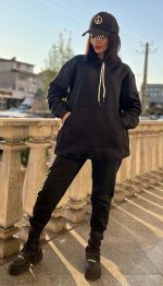 ست هودی و شلوار جاگر 3 نخ کد 1216 - Image 9