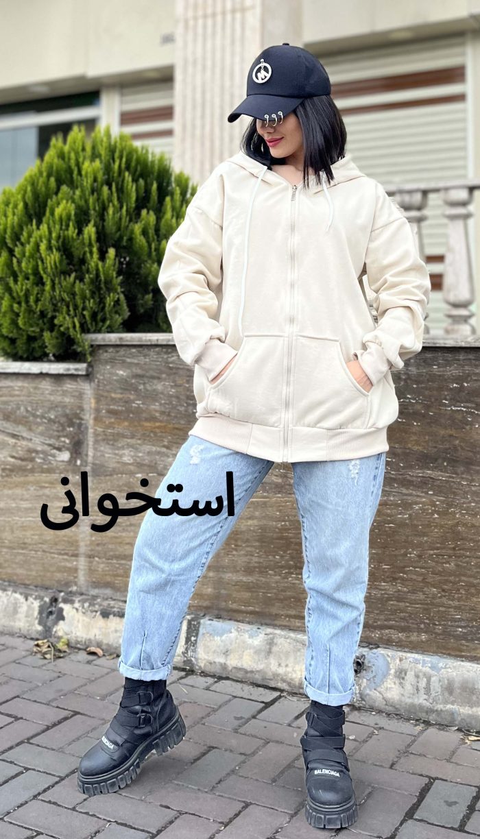 سویشرت کلاهدار کد 1223 - Image 8