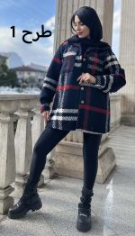 شکت پشمی (چهارخونه پشمی) کد 1225 - Image 9