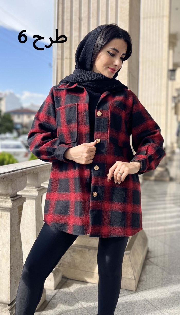 شکت پشمی ( چهارخونه پشمی ) کد 1228 - Image 10