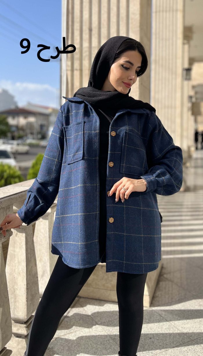 شکت پشمی ( چهارخونه پشمی ) کد 1228 - Image 9