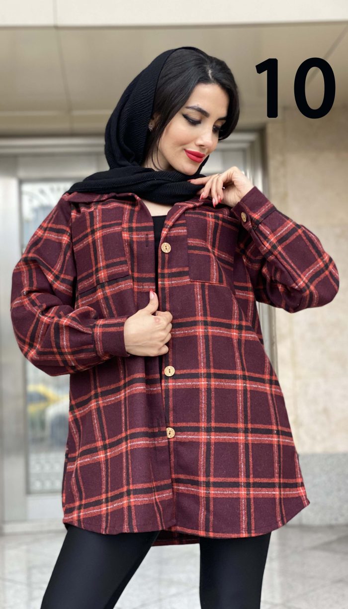پالتو ( شکت ) پشمی کد 1240 - Image 10