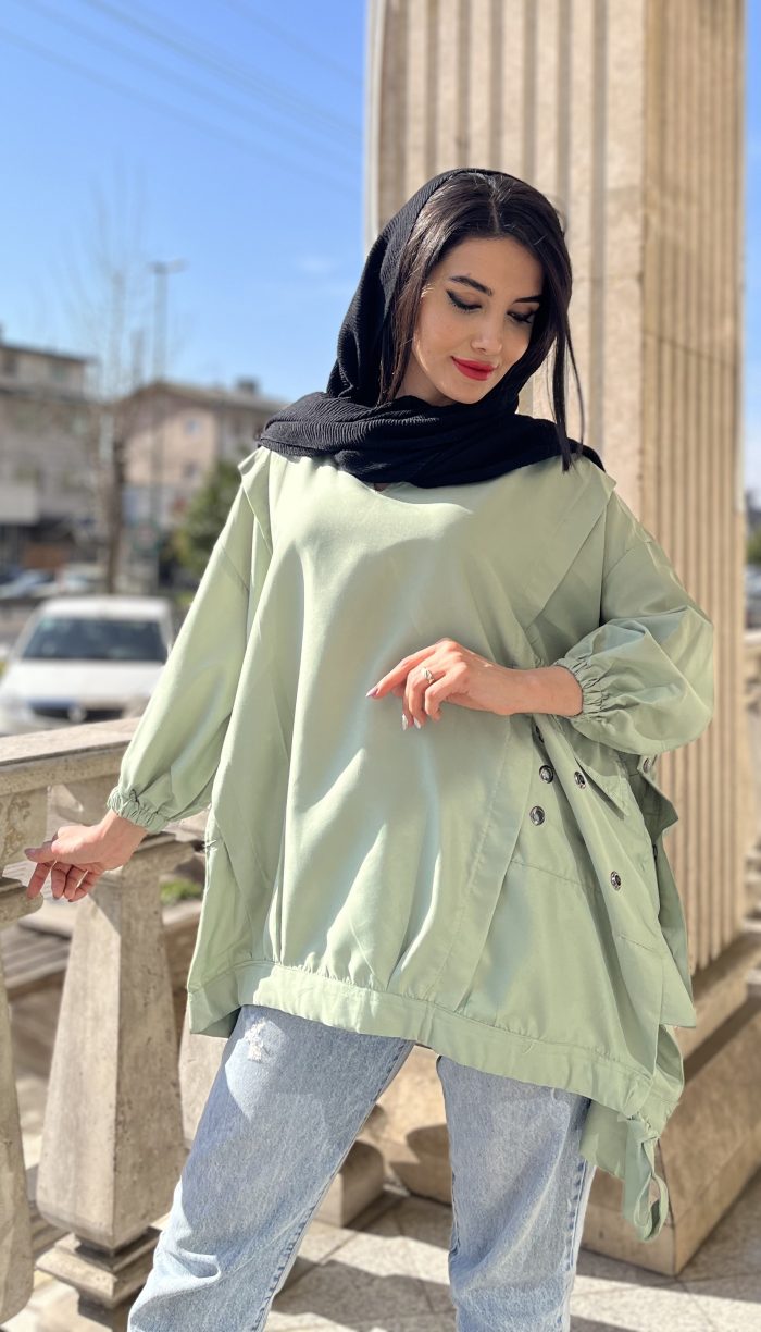 مانتو پانچی کد 1268 - Image 11