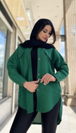 مانتو بغل زیپ کد 1293 - Image 7