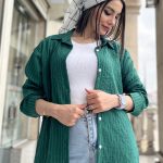 مانتو کریشه بهاره کد 1306