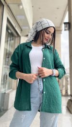 مانتو کریشه بهاره کد 1306