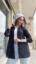 مانتو کریشه بهاره کد 1306 - Image 8