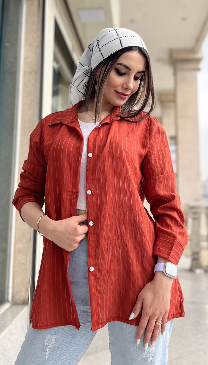 مانتو کریشه بهاره کد 1306 - Image 4