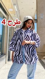 مانتو طرحدار خنک تابستانه کد 1309 - Image 3