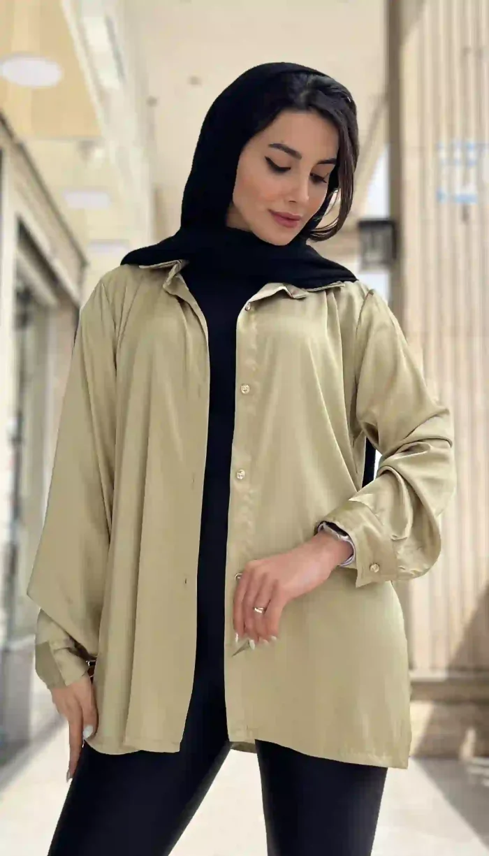 مانتو ساتن تابستانه کد 1316 - Image 15
