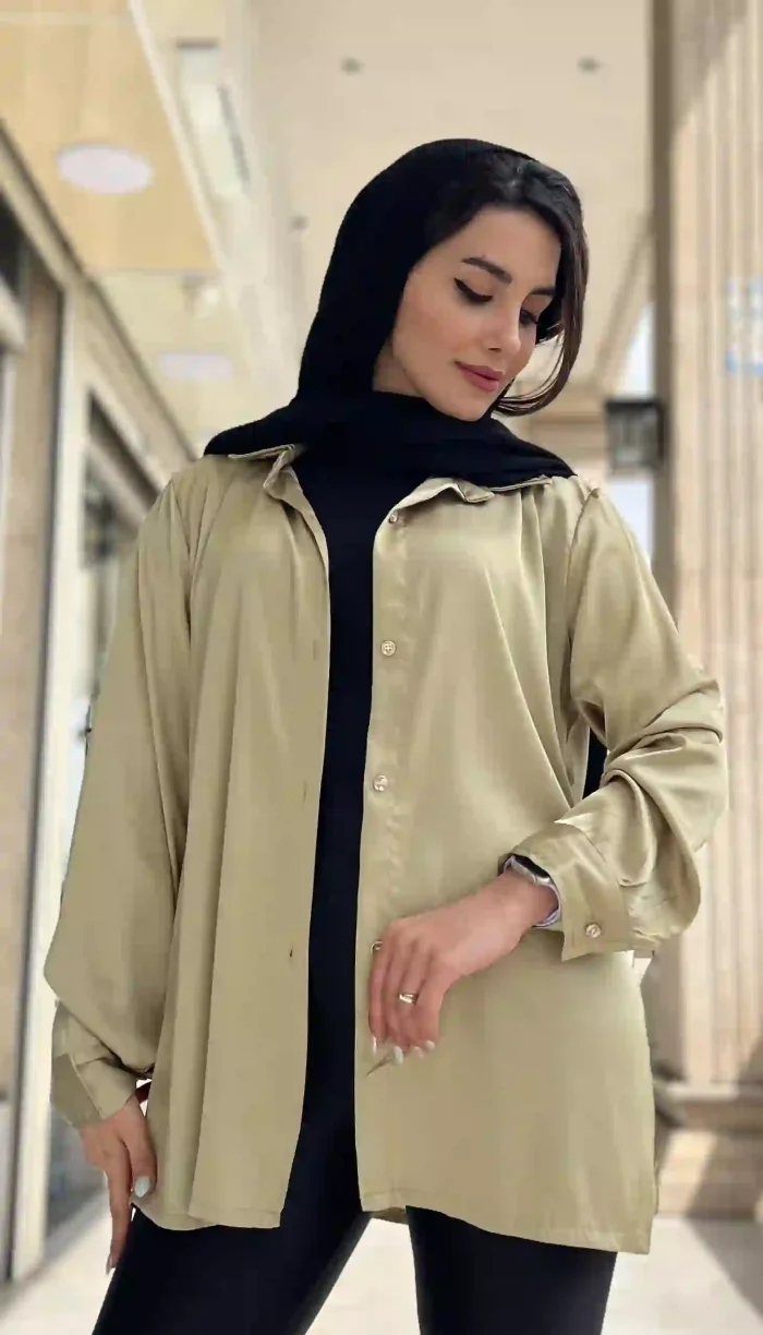 مانتو ساتن تابستانه کد 1316 - Image 11