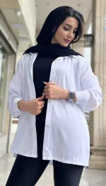 مانتو ساتن تابستانه کد 1316 - Image 7