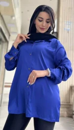 مانتو ساتن تابستانه کد 1316 - Image 6