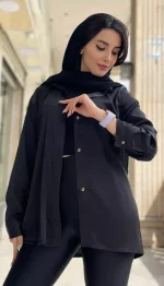 مانتو ساتن تابستانه کد 1316 - Image 8