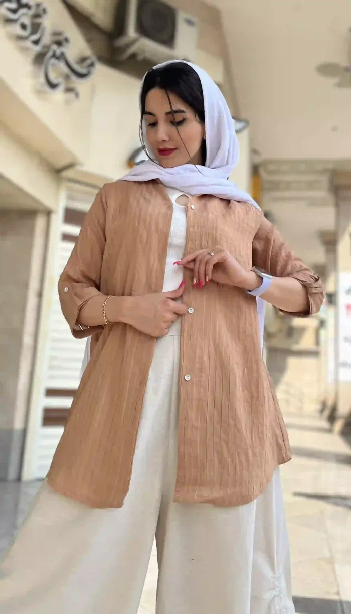 مانتو کریشه تابستانه کد 1324 - Image 9