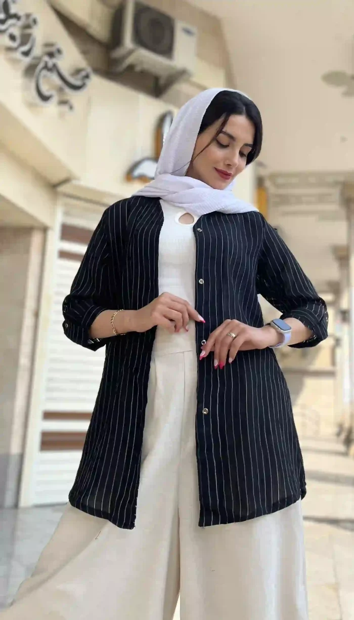 مانتو کریشه تابستانه کد 1324 - Image 3