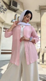 مانتو کریشه تابستانه کد 1324 - Image 10