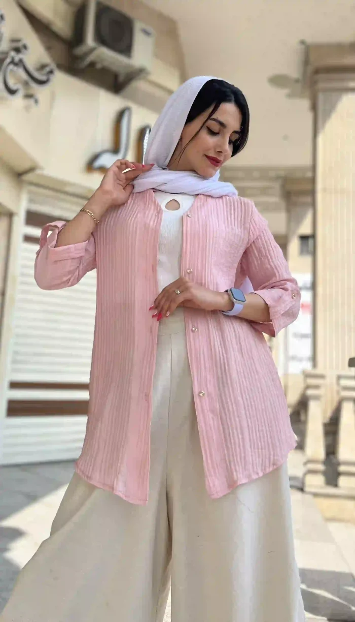 مانتو کریشه تابستانه کد 1324 - Image 10