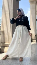 ست 3 تیکه گلدوزی کد 1335 - Image 5