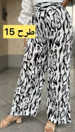 شلوار طرحدار الیزه کد 1347 - Image 9