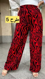 شلوار طرحدار الیزه کد 1347 - Image 3