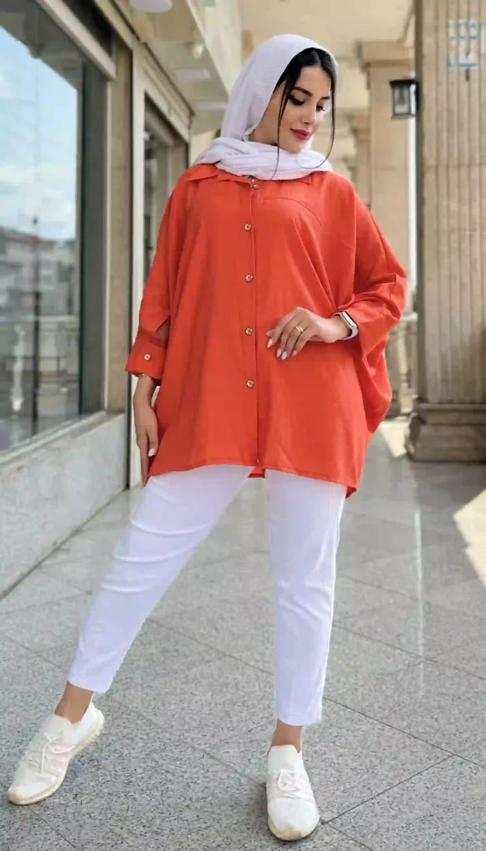 مانتو کرسپو خفاشی کد 1353 - Image 4