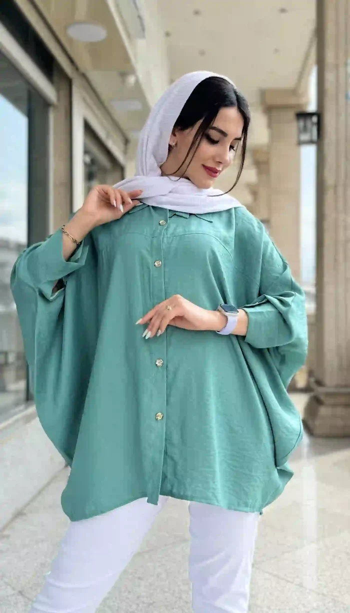 مانتو کرسپو خفاشی کد 1353 - Image 8
