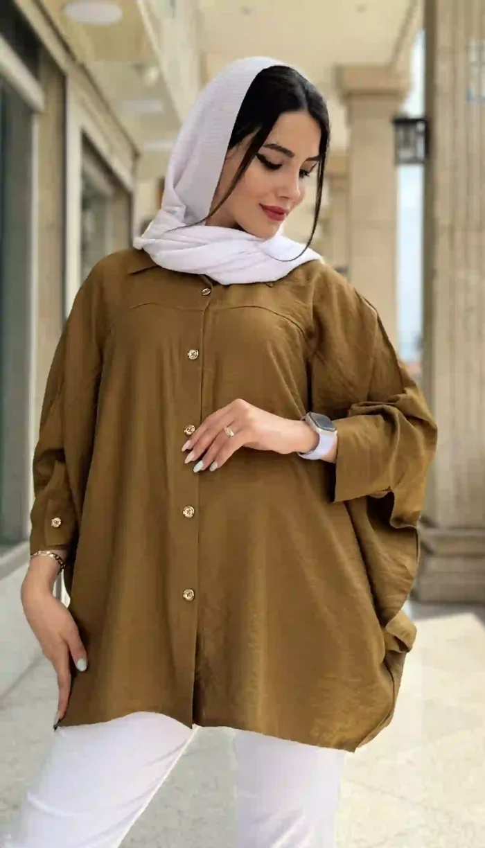 مانتو کرسپو خفاشی کد 1353 - Image 6