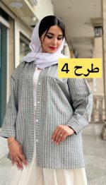 مانتو لینن پشت پیله کد 1371 - Image 5