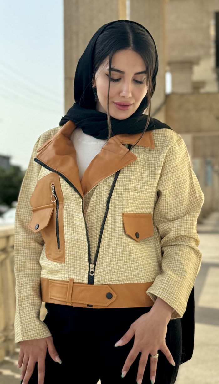 کت چرم و ریما کد 1379 - Image 5