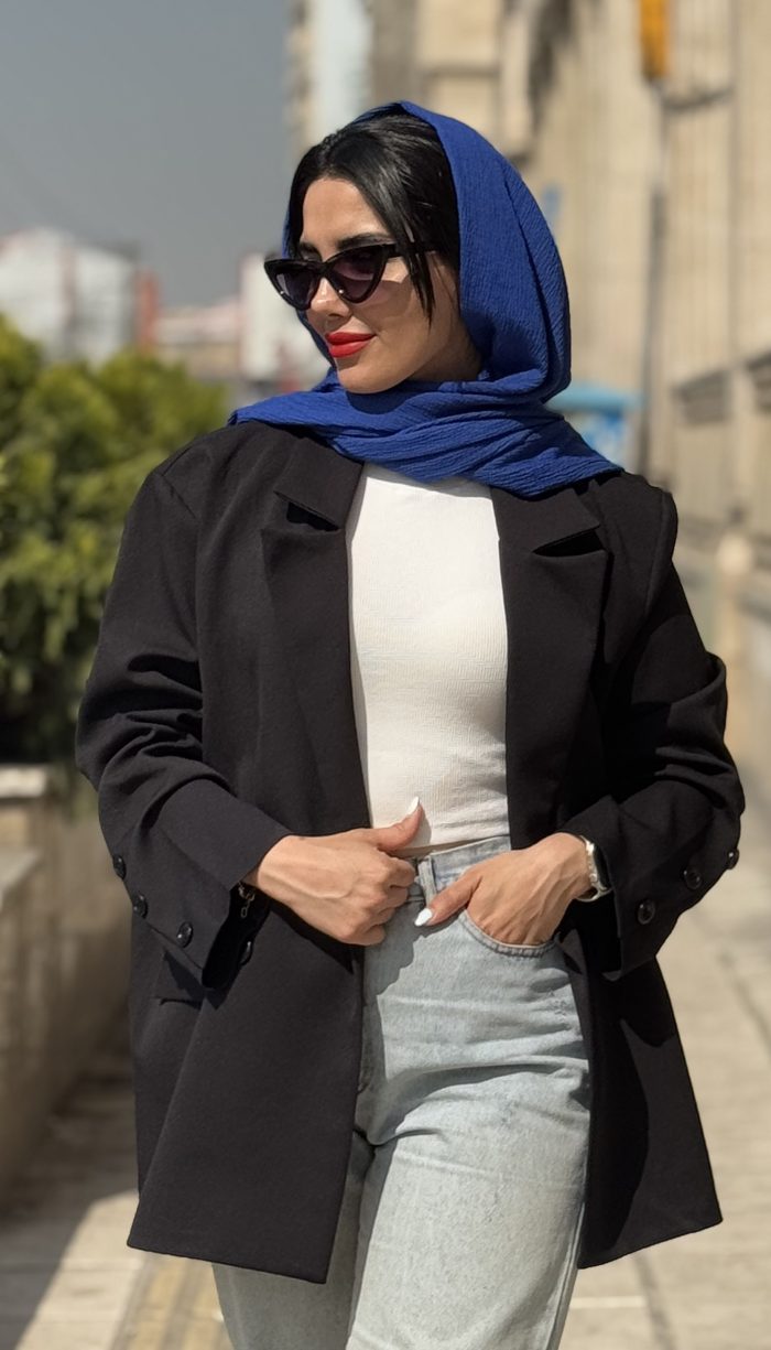 کت مشکی مازراتی کد 1425 - Image 6