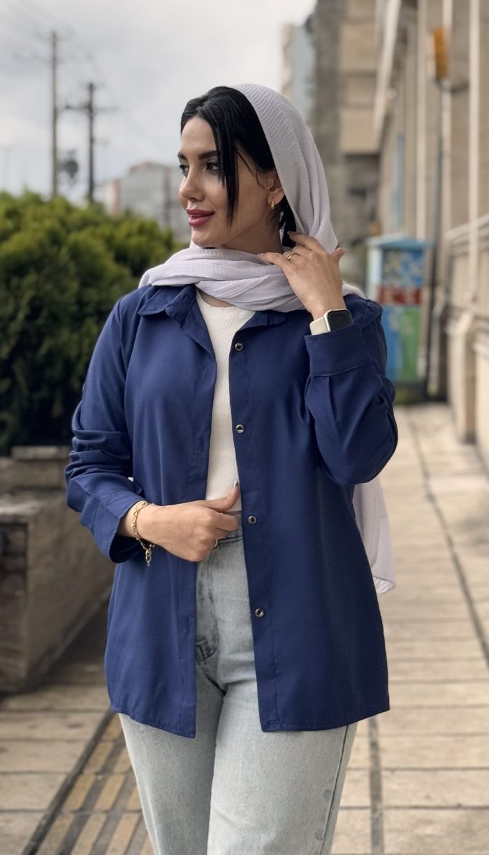مانتو شومیزی بیسیک کد 1426 - Image 14