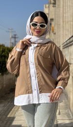 مانتو مدل 2 تیکه کد 1436 - Image 5
