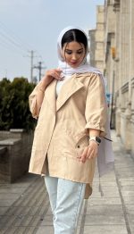 مانتو جیب پاکتی کد 1438 - Image 8