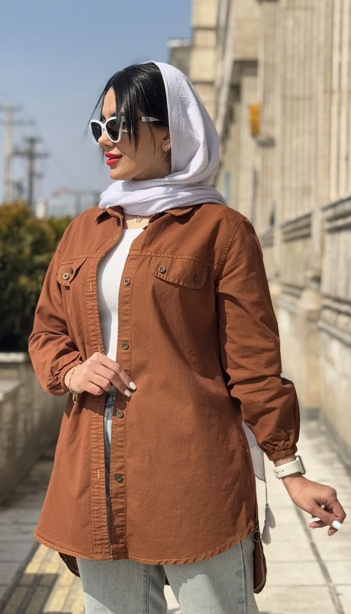 مانتو جین کد 1447 - Image 8