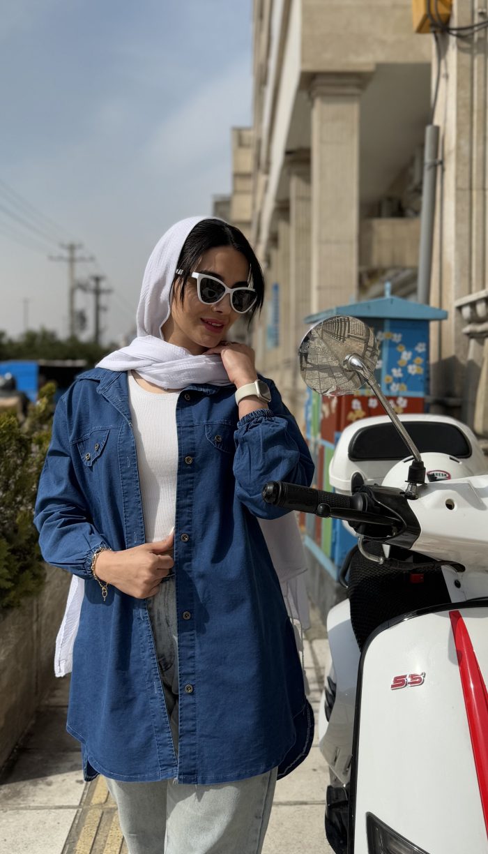 مانتو جین کد 1447 - Image 2