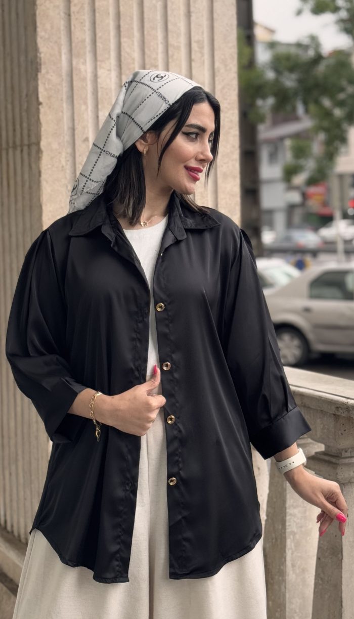 مانتو ساتن کد 1474 - Image 12