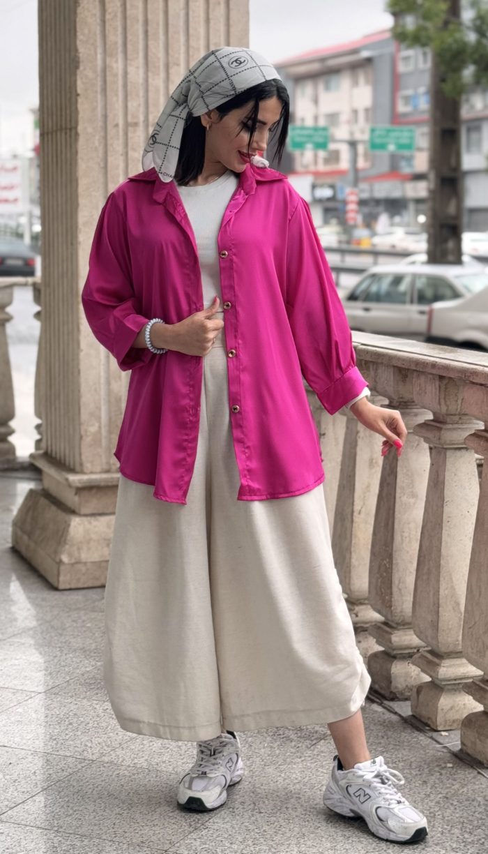 مانتو ساتن کد 1474 - Image 6
