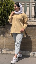 مانتو کراش مدل سودا کد 1495 - Image 9
