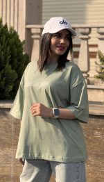 تیشرت باکسی وارداتی طرح Balenciaga کد 1508 - Image 8
