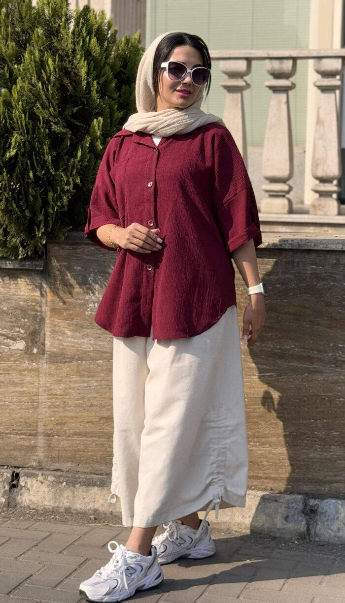 شومیز باکسی سناتور کد 1527 - Image 10