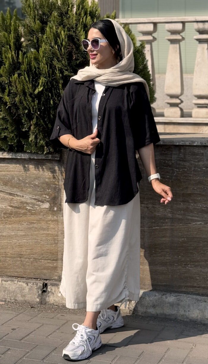 شومیز باکسی سناتور کد 1527 - Image 12